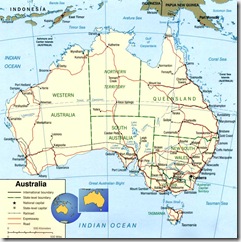mapa australia
