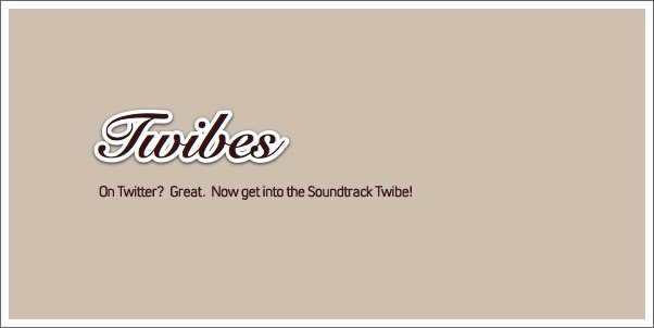 Two Twibes for Soundtrack Fans and Composers!