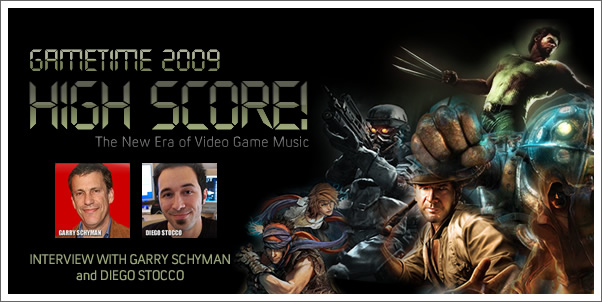 Gametime 2009 - Interview with Garry Schyman (Bioshock 2) and Diego Stocco (The Conduit)