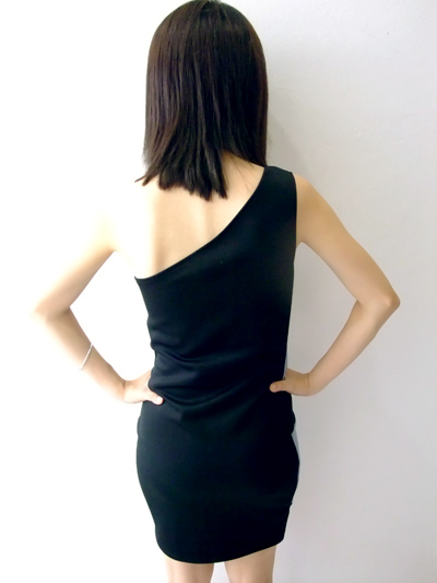 Back View Asymmetrical Bandage