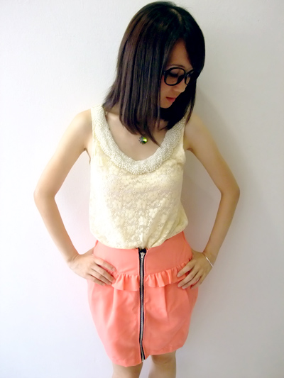 Peachy Peplum