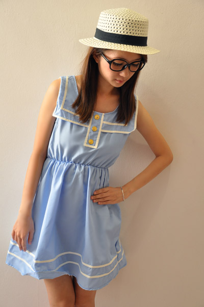 Light Blue Lena Sailor