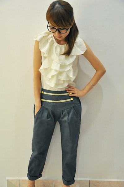 Grey Military Pants V2