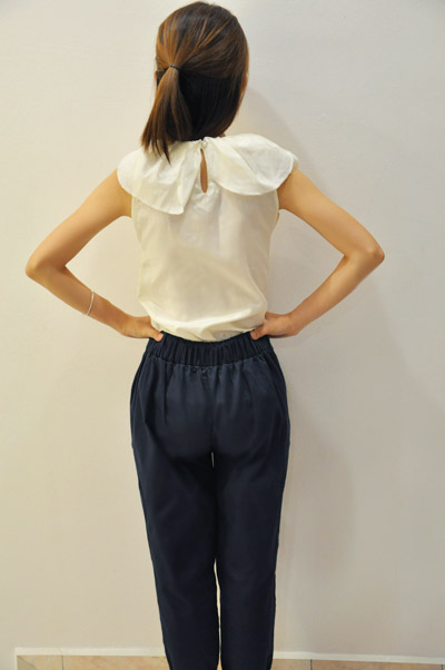 Navy Blue Military Pants V2