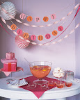 Alphabet party garland clip art