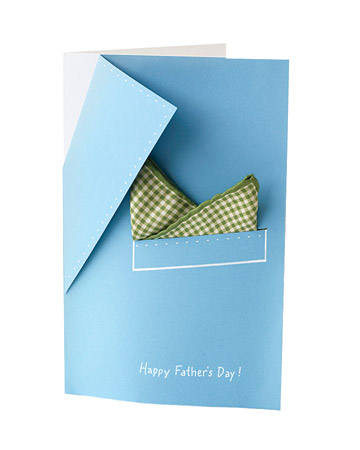 Father's Day card template
