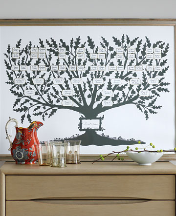 Family tree clip art