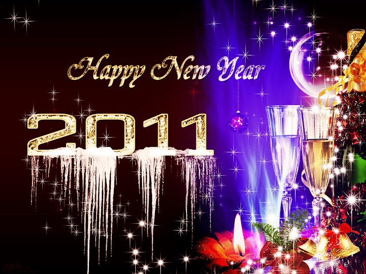 New year wallpapers 2011