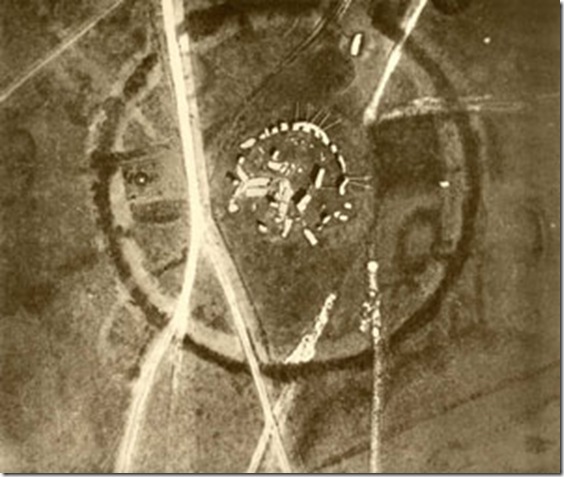 first aerial photograph used in archeology