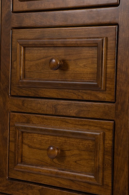 Lotus Dresser in Antque Cherry