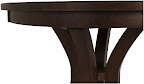 36 Diameter Montrose Dining Table in Mahogany Oak