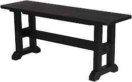 trestle dining bench
