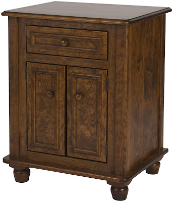Lotus Nightstand, Antique Cherry