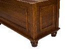 Lotus Cedar Chest Shown in Rustic Oak