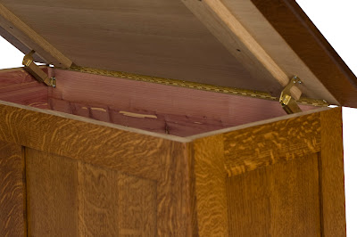 Teton Chest Shown in Rustic Quarter Sawn Oak