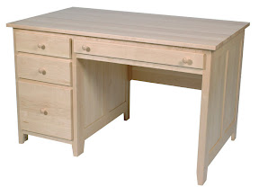shaker computer desk