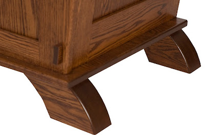 Baroque Chest in Rustic Oak