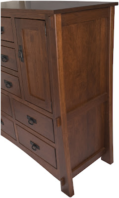Seville Dresser in Chocolate Cherry