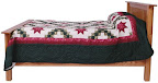Mission Bed, Oak Hardwood, Medium Finish