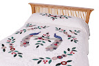 Mission Bed, Oak Hardwood, Medium Finish