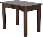 Mission Writing Desk, Oak Hardwood, Lexington Finish