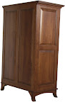 Glasgow Panel Dresser (Finished Rear Panel), Quarter Sawn Oak Hardwoood, Mahogany Finish