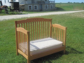 Cyprus Baby Crib, Oak Hardwood, Oil & Wax Finish