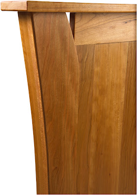 Kyoto Bed, Cherry Hardwood, Oil & Wax Finish