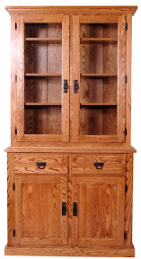 Mission China Cabinet in Medium Oak