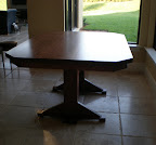 70 x 46 Woodland Dining Table, Oak Hardwood, Medium Finish