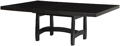 60" x 60" Montreal Table, Custom Timber Edge, Blackwash Oak