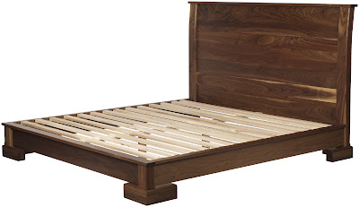 Sumatra Platform Bed in Oil & Wax Walnut