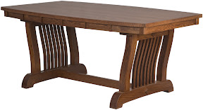western dining table