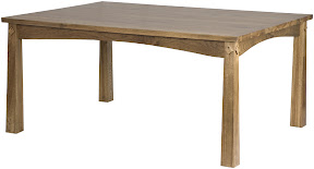 50 x 42 Shaker Dining Table in Calico Hickory