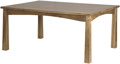 50 x 42 Shaker Dining Table in Calico Hickory