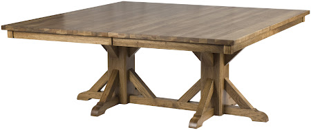 72" x 72" Alexandria Table in Sunset Hickory