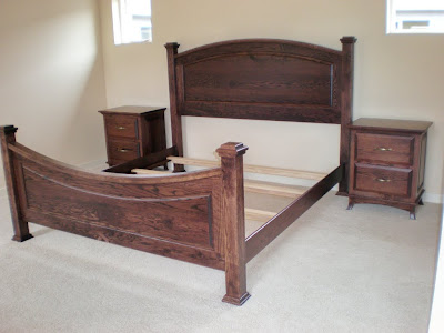 Concord Bed and Rochester Nightstands in Lexington Full