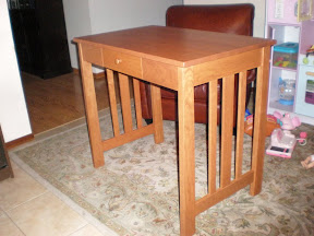 Syracuse Writing Desk in Natural Cherry
