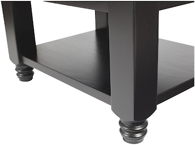 Giordano Kitchen Table in Autumn and Midnight Oak