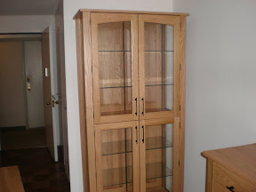 Palermo Shelf and Buffet in Natural Oak