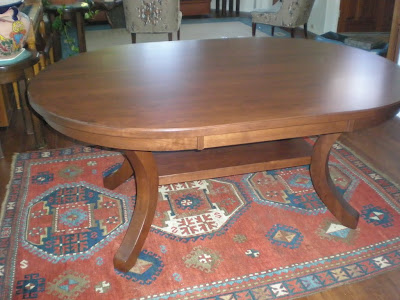 Montrose Dining Table in Chocolate Cherry