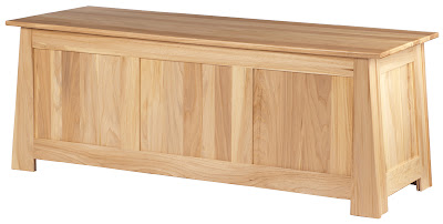 Teton Cedar Chest Shown in Natural Grey Elm