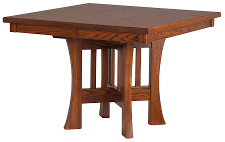 42" x 42" Craftsman Kitchen Table in Autumn Oak