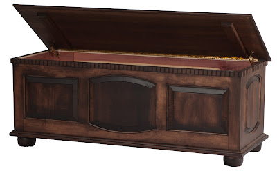 58 " Valencia Chest in Onyx Maple