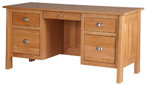 Syracuse Executive Desk in Natural Cherry