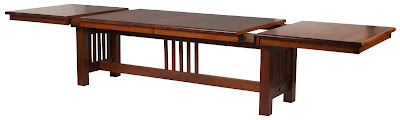 144 x 48 Mission Table in Antique Cherry