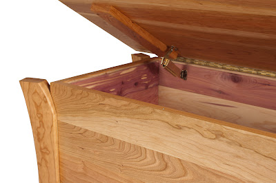 42"  kyoto chest in natural cherry
