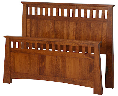 Teton Bed in Antique Cherry