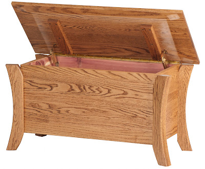 36" kyoto chest in honey oak
