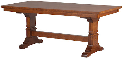 72" x 36" Tuscany Table in Autumn Quarter Sawn Oak
